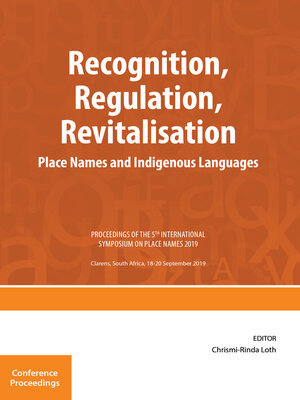 cover image of Recognition, Regulation, Revitalisation
